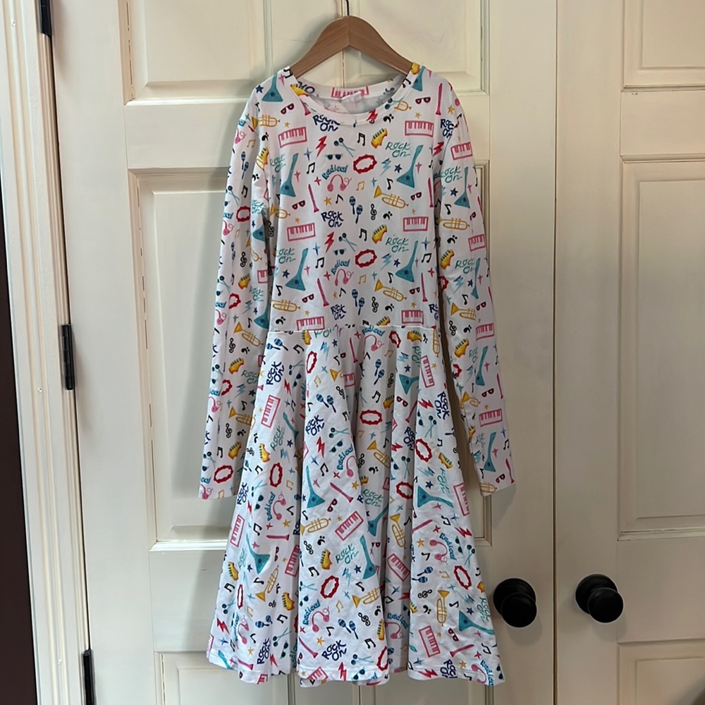 Musical Fit and Flare Dress by Little Skye 14